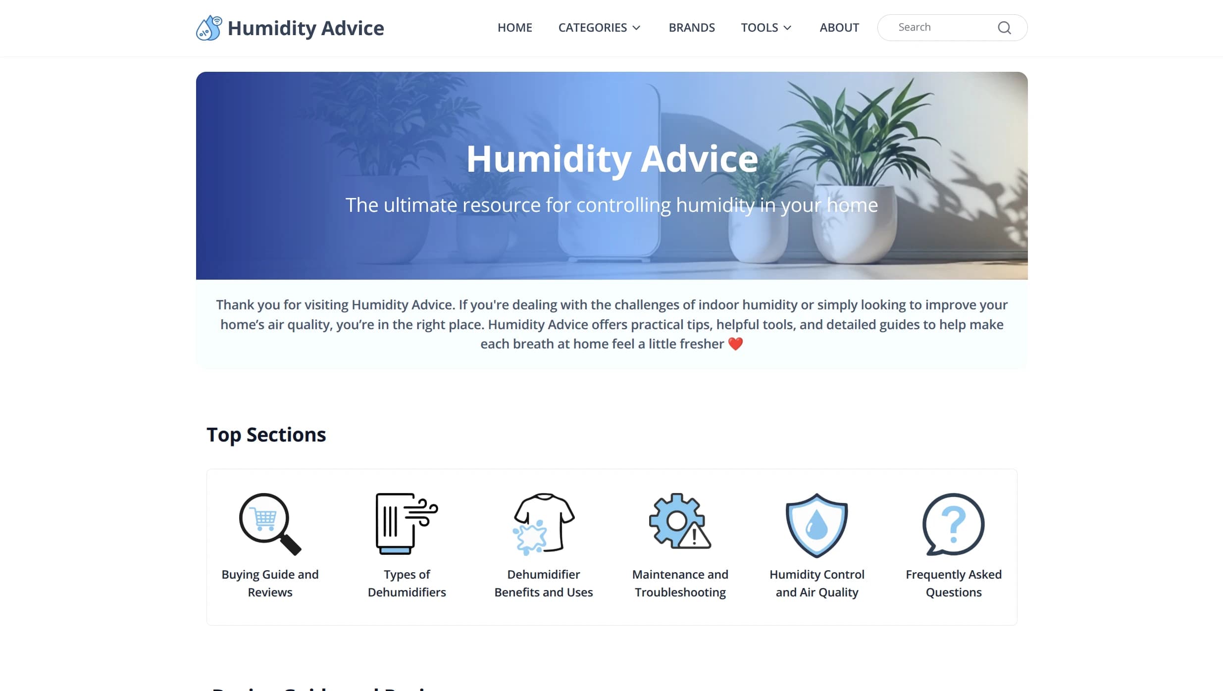 Humidity Advice